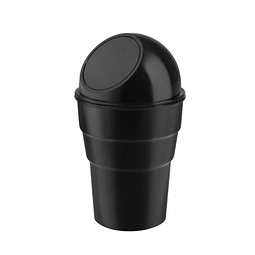 BLACKMAXX® Abfalleimer CleanCup, schwarz