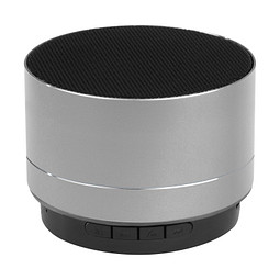 Bluetooth Lautsprecher aus Aluminium, grau