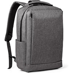BOLOGNA. Laptop-Rucksack für 15.6'' aus 300D Polyester, Grau