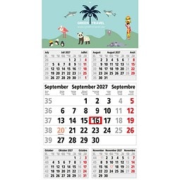 Geiger-Notes Monatskalender Budget 5 Bestseller, inkl. Druck