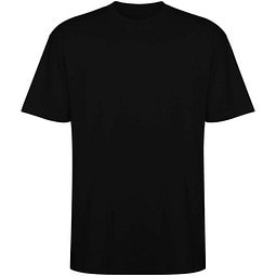 Bull Overzise T-Shirt Unisex, schwarz, L