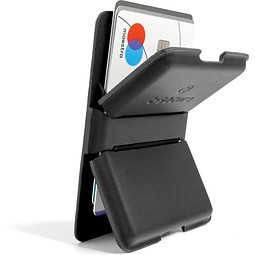 C-Secure MagSafe Phone-Wallet, schwarz