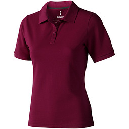 ELEVATE Damen Poloshirt Calgary, bordeaux, S