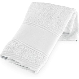 CANCHA. Sporthandtuch aus Baumwolle (380 g/m²), Weiß