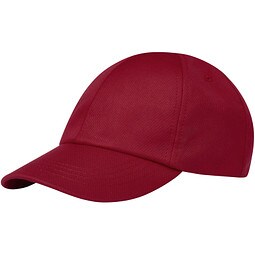 Cerus Cool Fit Kappe mit 6 Segmenten, rot