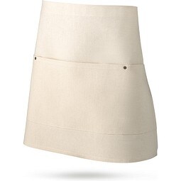 CHICORY. Mehrzweckschürze aus Baumwoll-Canvas (260 g/m²), Natur