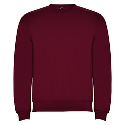 Clasica Sweatshirt mit Rundhalsausschnitt für Kinder, Garnet, 3/4