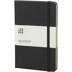 MOLESKINE® Notizbuch Classic Hardcover L, blanko, schwarz