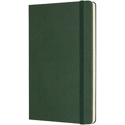 MOLESKINE® Notizbuch Classic Hardcover L, liniert, myrtle green