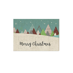 Classic Wand Adventskalender, Friedel Vollmilch-Schokotäfelchen, inkl. Druck