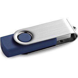 CLAUDIUS 32 GB. USB-Stick 32 GB mit Metallclip, Blau
