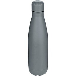 Cove 750 ml RCS-zertifizierte, einwandige Trinkflasche aus recyceltem Edelstahl, grau matt