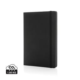 Craftstone A5 Notizbuch aus recycelt. Kraft- und Steinpapier, schwarz