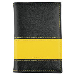 CREATIV-DESIGN Ausweistasche LookPlus, schwarz/gelb