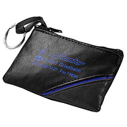 CREATIV-DESIGN Schlüsseltasche CD, schwarz/blau