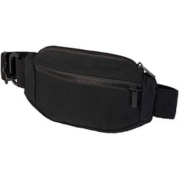 Crescent 500 g/m² Aware™ recycelte Umhängetasche, schwarz