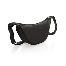 Crescent AWARE RPET Half-Moon Sling Tasche, schwarz