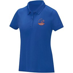 Deimos Poloshirt cool fit mit Kurzärmeln für Damen, blau, L