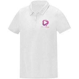Deimos Poloshirt cool fit mit Kurzärmeln für Damen, weiß, XL