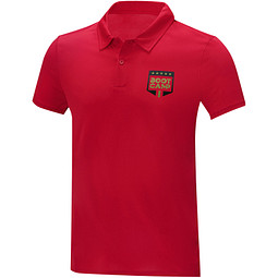 Deimos Poloshirt cool fit mit Kurzärmeln für Herren, rot, 4XL
