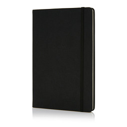 XD COLLECTION Hardcover Notizbuch Deluxe PU DIN A5, schwarz