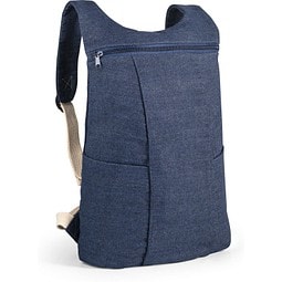 DENIM BPACK. Denim-Rucksack (300 g/m²), Blau