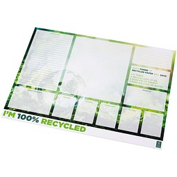 Desk-Mate® A2 recycelter Notizblock, weiss, 100 pages