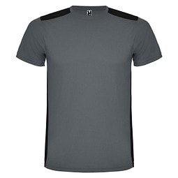 Detroit Sport T-Shirt für Kinder, Ebony / schwarz, 16