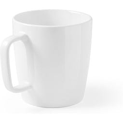 DHONI WHITE. Keramik-Becher 450 mL, Weiß