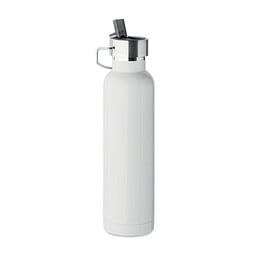 Doppelwandige Flasche 660 ml RIFLOW, Weiß