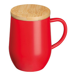 Doppelwandige Tasse, 300 ml, rot