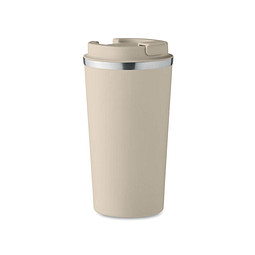 Doppelwandiger Becher 510 ml BRACE +, Beige