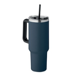 Doppelwandiger Trinkbecher SUMA, Französisch Navy