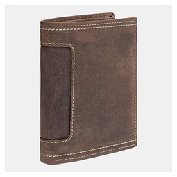 Echtleder-Geldbörse WILD STYLE II,braun