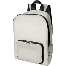 EcoFold faltbarer RPET Rucksack 15 L, Sandstone