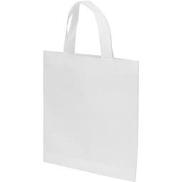 Ecoseal 3 L Mini Tragetasche aus GRS Recyclingmaterial, weiss