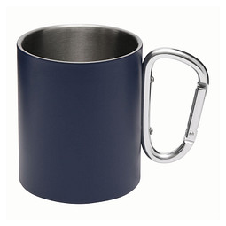 Edelstahl Becher DEEP VALLEY,marineblau