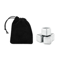 Edelstahl Eiswürfel ICY, Schwarz