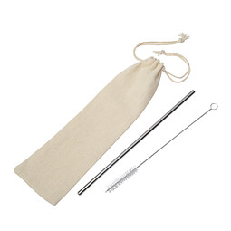 Edelstahl-Strohhalm DRINK ELEGANT,silber