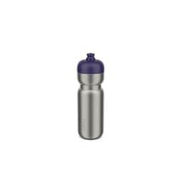 edelstahl trinkflasche pull sport 800 ml - midnight blue, blau
