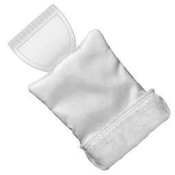 Eiskratzer Eishexe mit Handschuh, weiß
