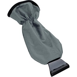 Eiskratzer mit Handschuh, dunkelgrau