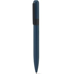 ELSIE ROUND. Kugelschreiber aus Metall (60% recycelt) mit abgerundetem Design, Blau