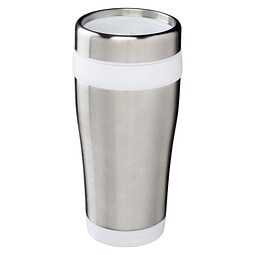 Elwood 410 ml RCS-zertifizierter Isolierbecher aus recyceltem Edelstahl, weiss