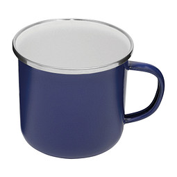 Emaille-Trinkbecher VINTAGE CUP,blau
