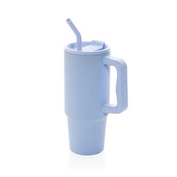 Vakuum-Isolierbecher Embrace Deluxe aus RCS, 900 ml, hellblau