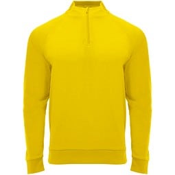 Epiro Half-Zip Sweatshirt für Kinder, gelb, 12