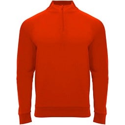 Epiro Half-Zip Sweatshirt für Kinder, rot, 14