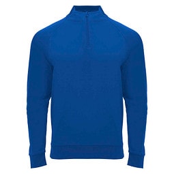 Epiro Half-Zip Sweatshirt Unisex, royalblau, M