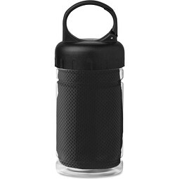 Erfrischungs-Handtuch in der Flasche, Schwarz